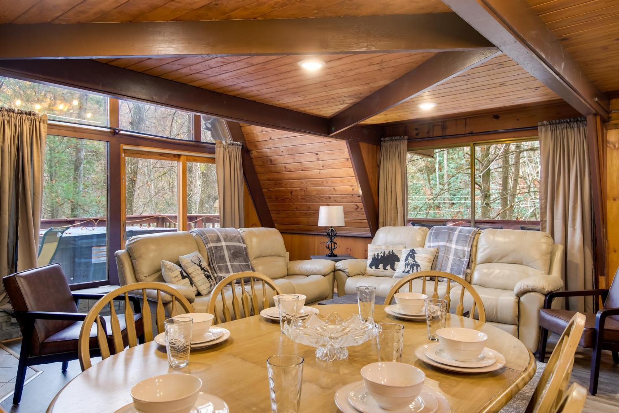 Gatlinburg A-Frame Home With Hot Tub Near Parkway Exterior foto
